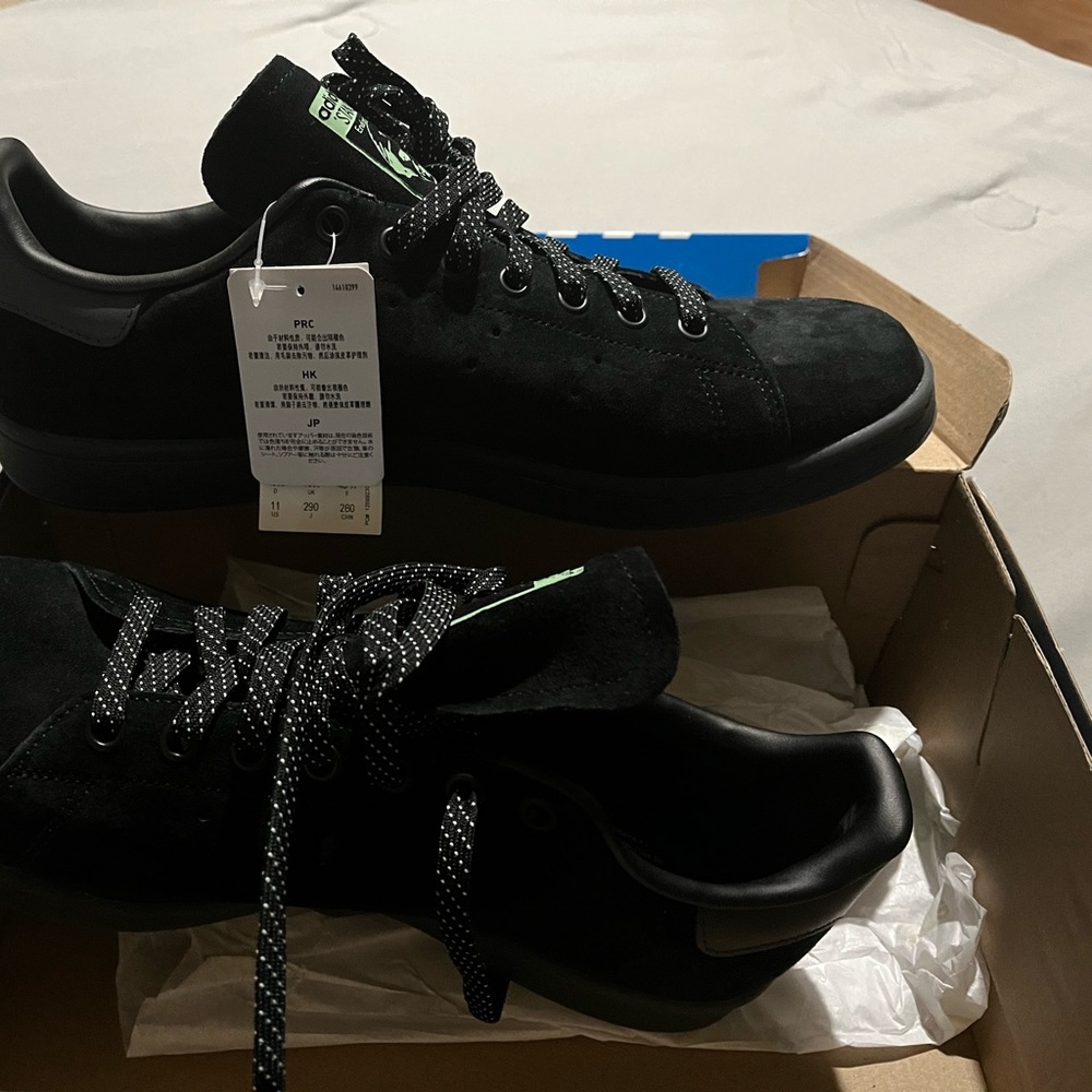 Adidas STAN SMITH Black suede